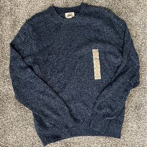 Men’s St. John’s Bay Blue Knit Sweater, Size M